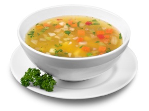 Суп картофельный с кабачками и индейкой