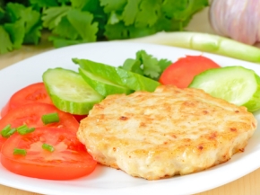 Котлеты «Витаминка» - куриные с овощами и овсянкой